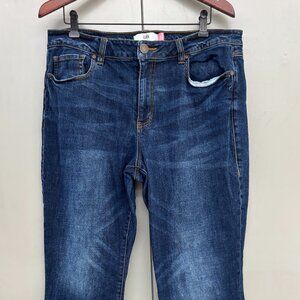 Cabi Jeans Women's True Boyfriend Size 12 Relaxed Denim Distressed